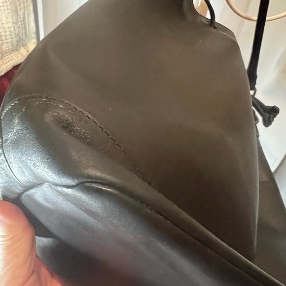 Madewell Black Leather Lafayette Bucket Shoulder Bag Pristine Condition - Picture 6 of 16
